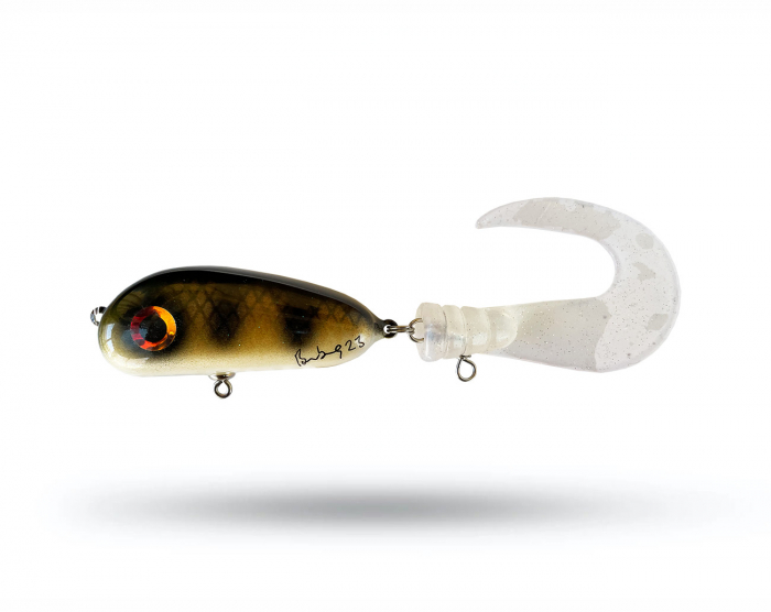 Brunnberg Lures BB Tail Mini - Natural Perch i gruppen Fiskedrag / Tailbeten hos Örebro Fiske & Outdoor AB (BB Mini Nat Perch)